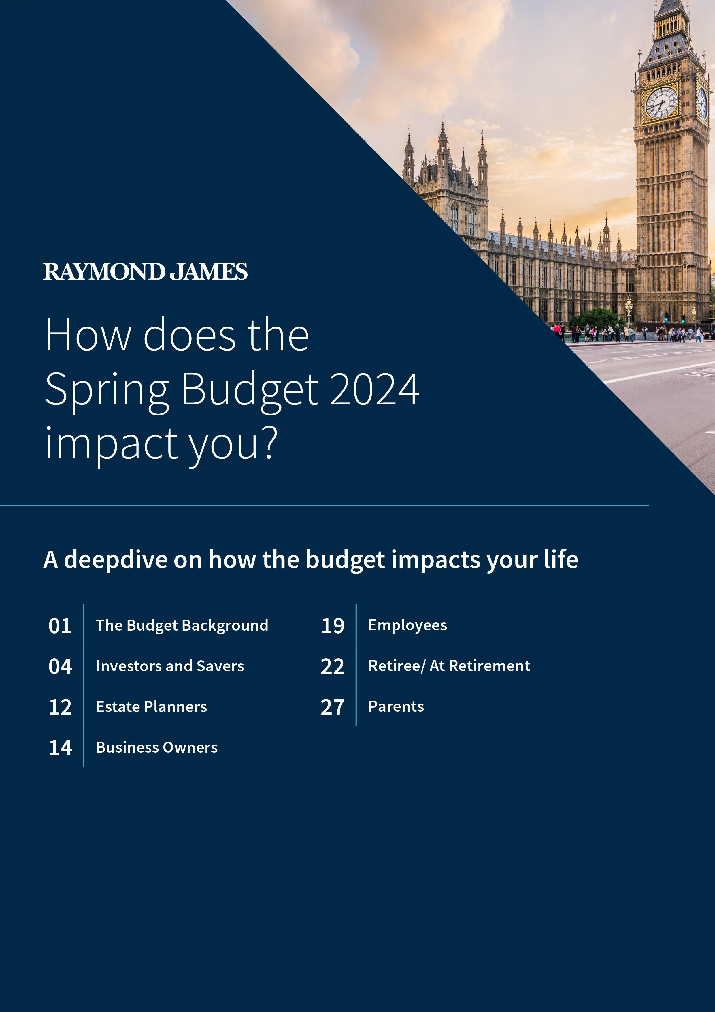 Spring Budget Newsletter 2024