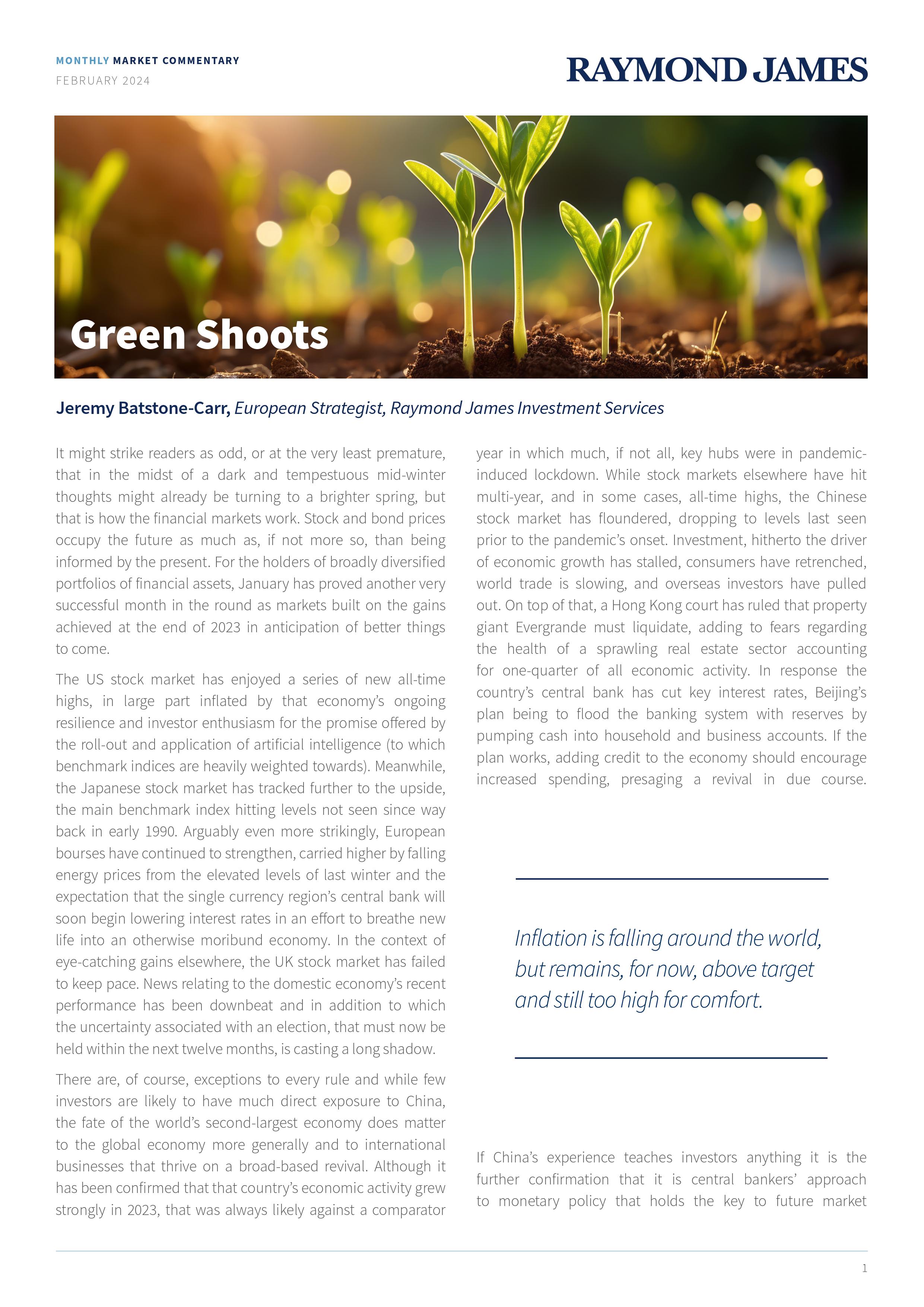 Green Shoots
