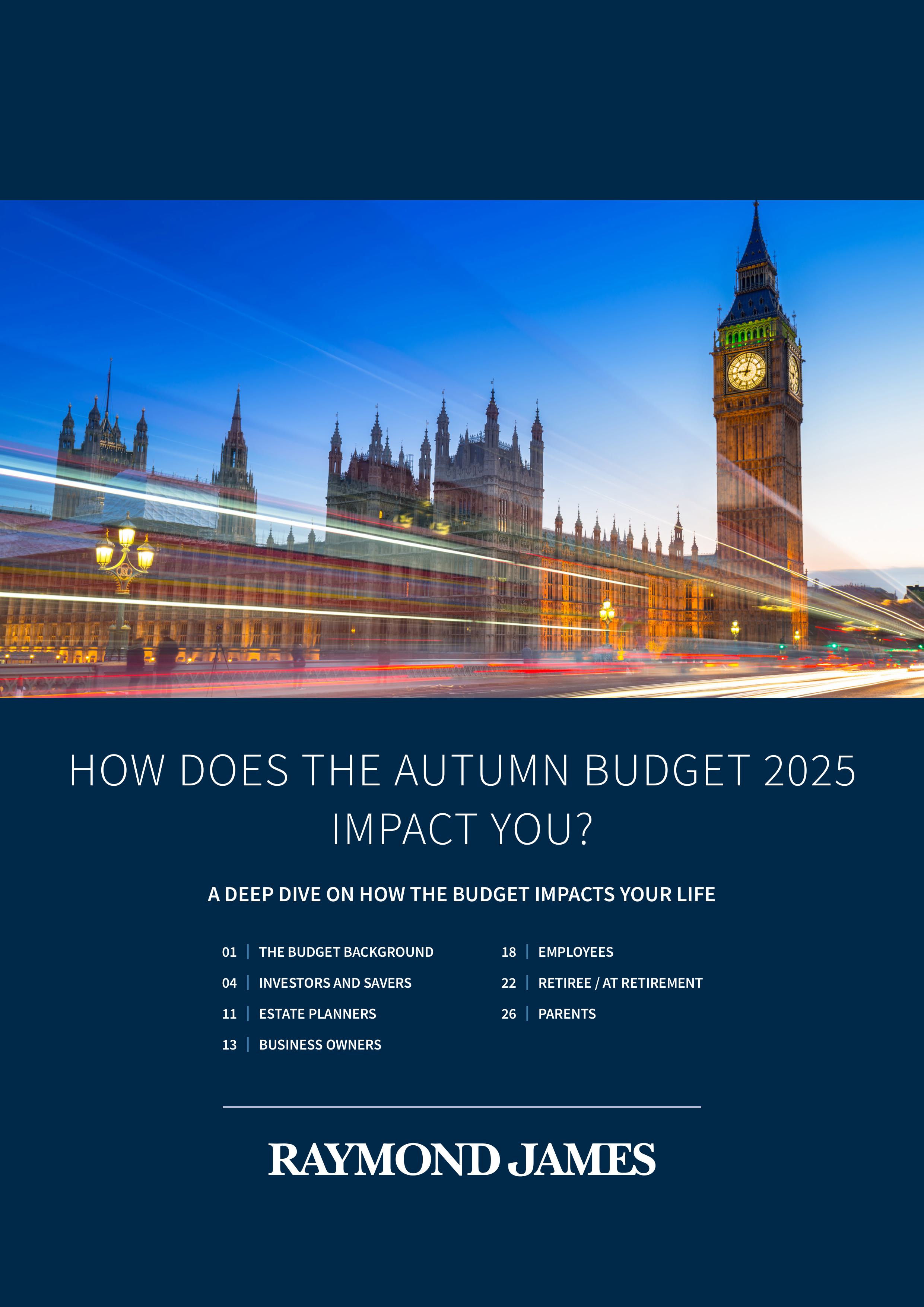 How does the Autumn Budget 2025 impact you?